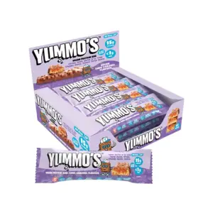 חטיף חלבון טבעוני לל"ג בטעם שוקולד קרמל