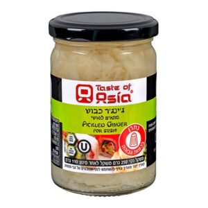 גינגר לסושי ללא צבע 250 גרם