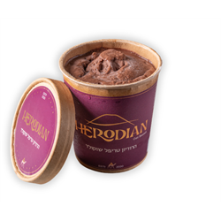 הרודיון גלידה משיבולת שועל טריפל שוקולד