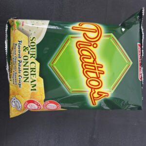 חטיף פיאטוס תפוח אדמה בטעם שמנת ובצל 85 גרם