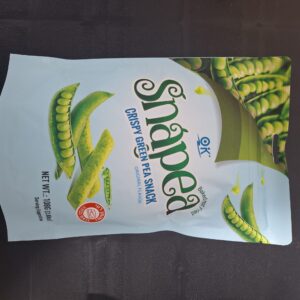 חטיפי אפונה ירוקה פריכים בטעם טבעי 108 גרם