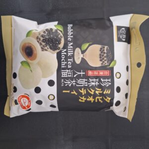 מוצ'י ממתק אורז ממולא כדורי ג'ל וקרם בטעם תה וחלב 120 גרם