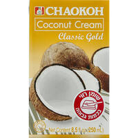 קרם קוקוס 22% 250 מייל ללא גלוטן