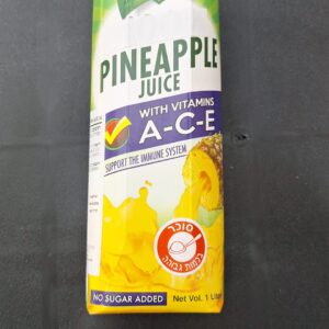 משקה דלמונטה בטעם אננס 1 ליטר